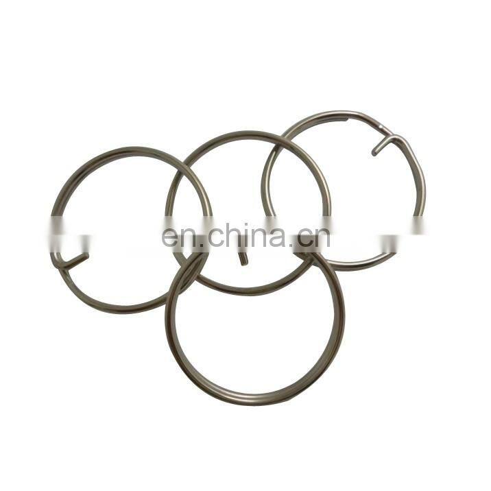 Fashion High Quality Metal 30mm Diameter Split Ring
