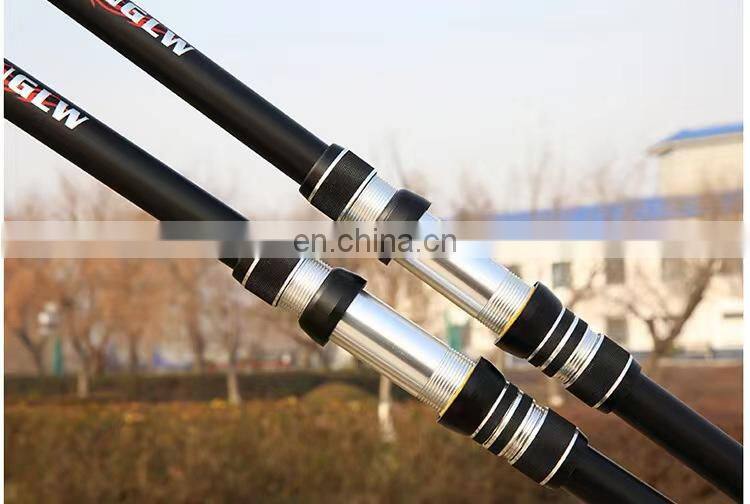 4.5m 100-500g manufacturer wholesale telescopic carbon surf fishing rod