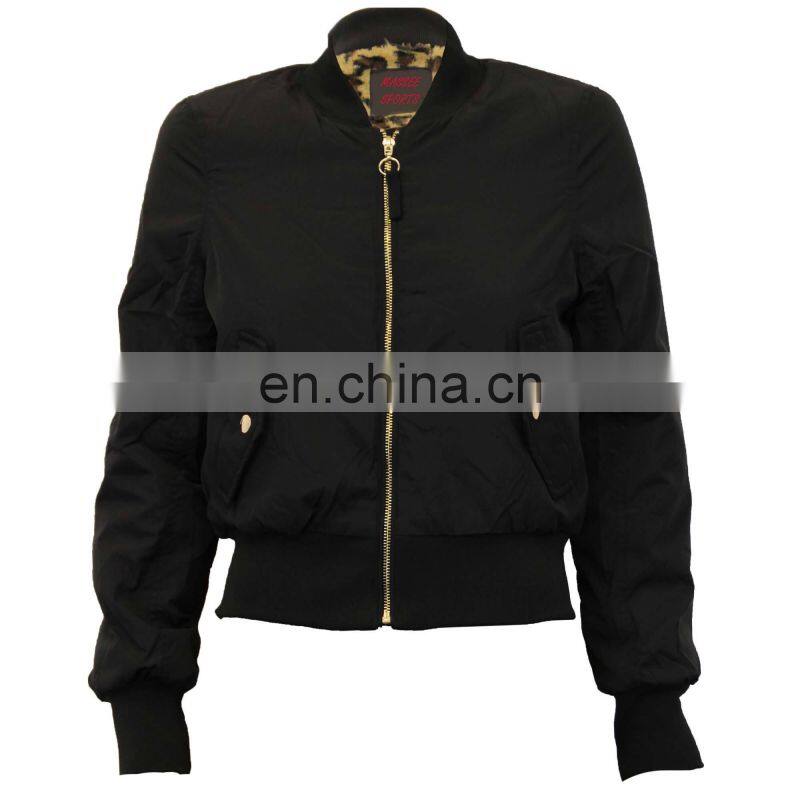 Custom fashion floral print bomber jacket bomber jacket for men women