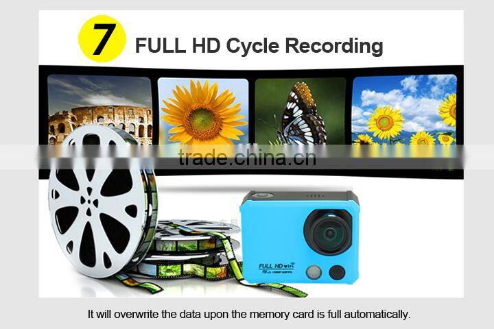New 4K action sports camera with wifi& remote control underwaterproof with 50 meters