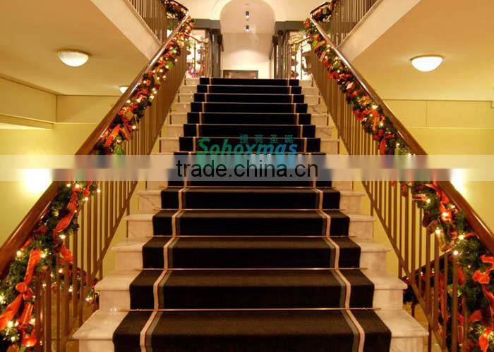 Indoor hotal scene rattan ribbon hang festival decoration