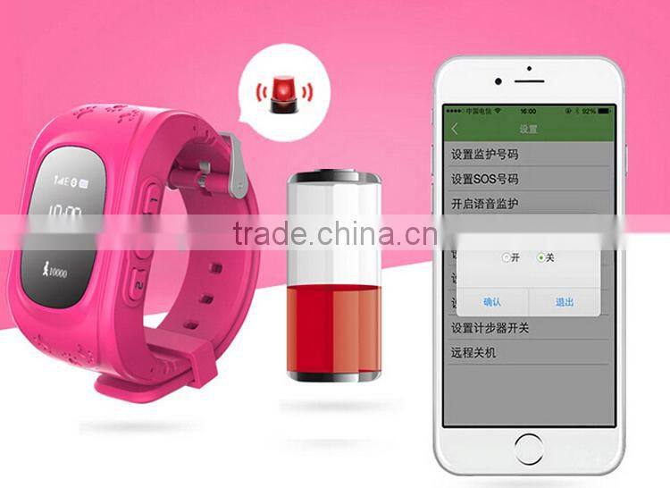 New Smart Bracelet With GPS Position Funtion Safe Area Setting Funtion Child Bracelet Tracker for Sale