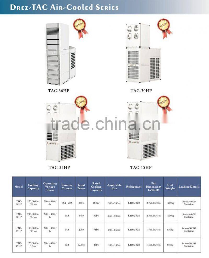 2016 Hot Sale Industrial Tent Air Conditioner for Outdoor Events