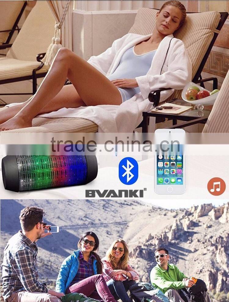 Wholesale alibaba new products 2016 With LED light Outdoor Flashing sports wireless portable car mini bluetooth speaker