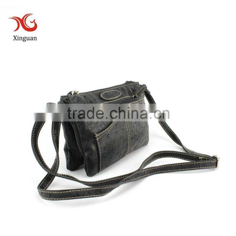 unisex leather messenger bag