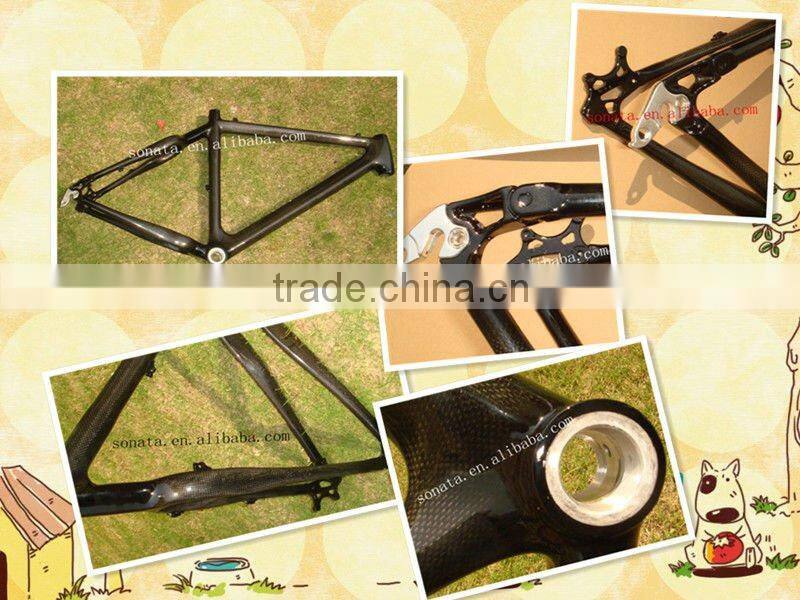 sonata carbon mtb 3k bicycle frame 17 inch