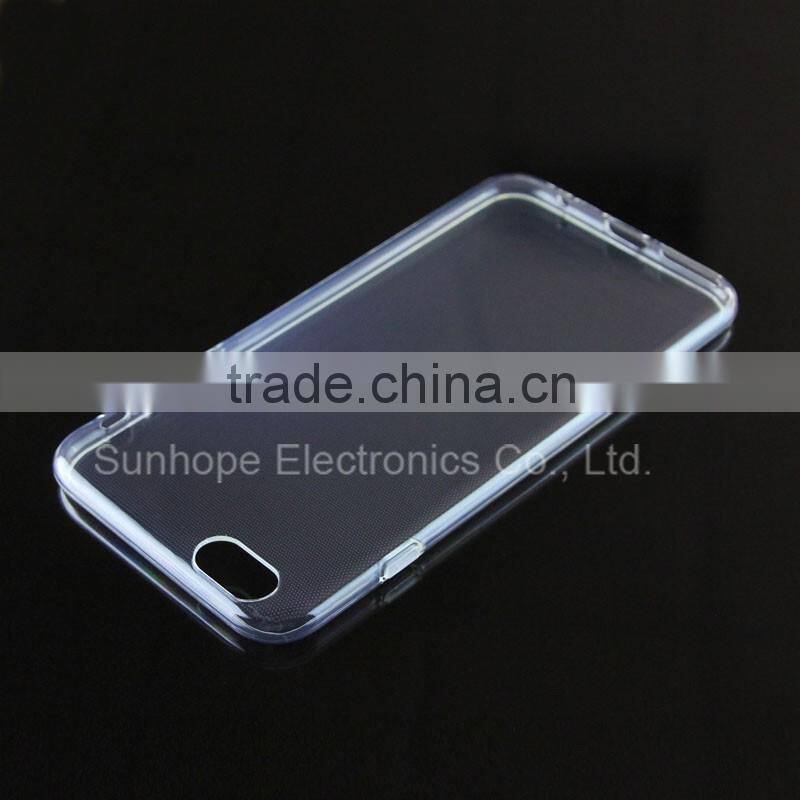 New Transparent tpu soft cell phone case for Iphone 7 Pro tpu cover