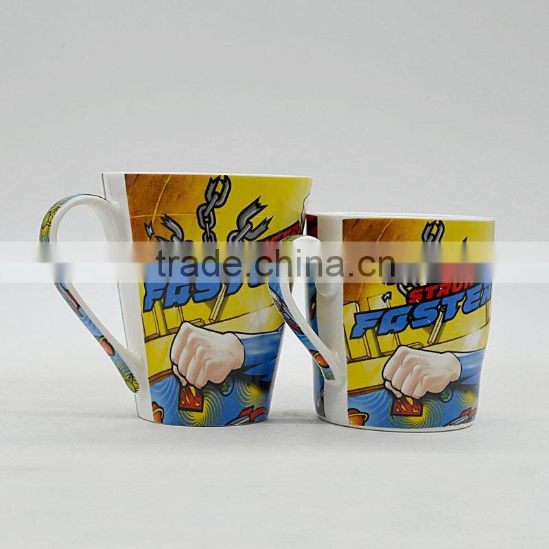 2015 new decal design ceramic mug with good quality