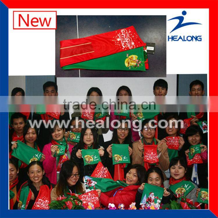 new pattern sport football scarf for cheering events