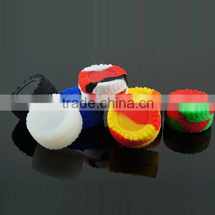 2015 best quality silicone weed jar wax/oil containers fashion wax jar from RHS
