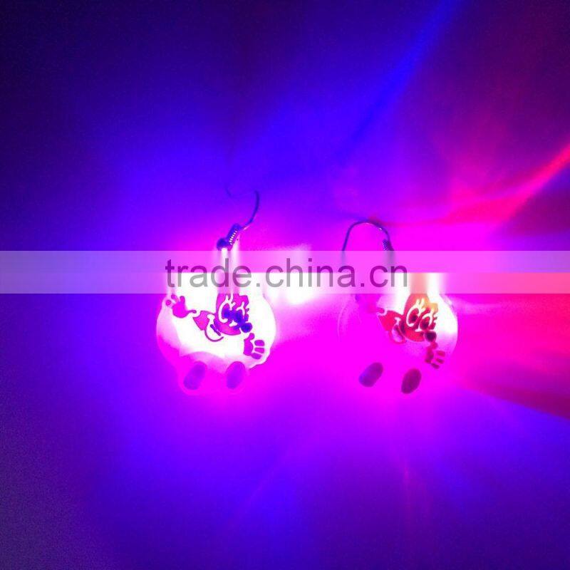 promotion cartoon style Hallowmas brooch Halloween brooch led brooch