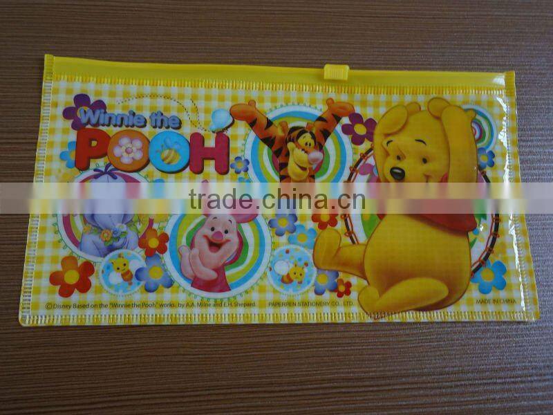 pvc cosmetic zip bag