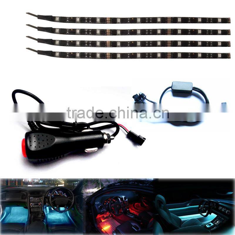 American popular sale color changing 7 color atmosphere light for car
