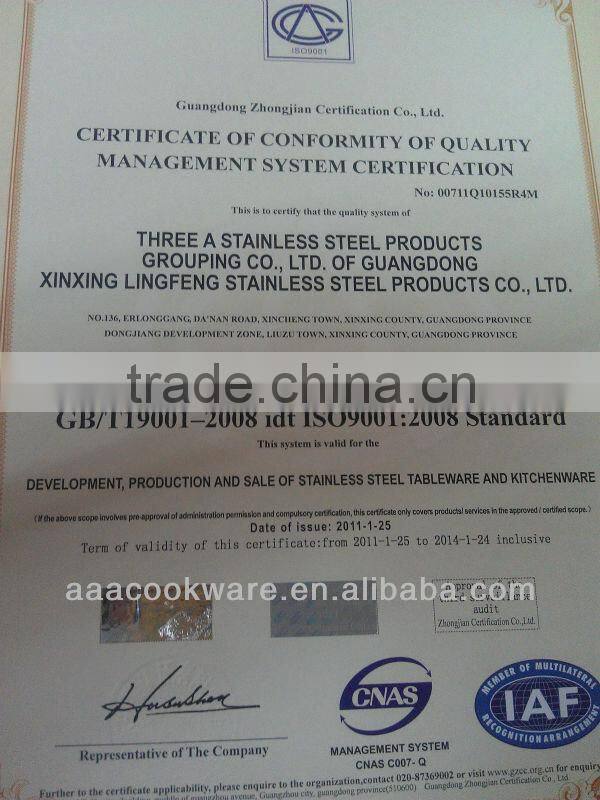 2015 New Products 8pcs High Quality Hard-anodized Aluminum Cookware Set With Coating Inside For Wholesale