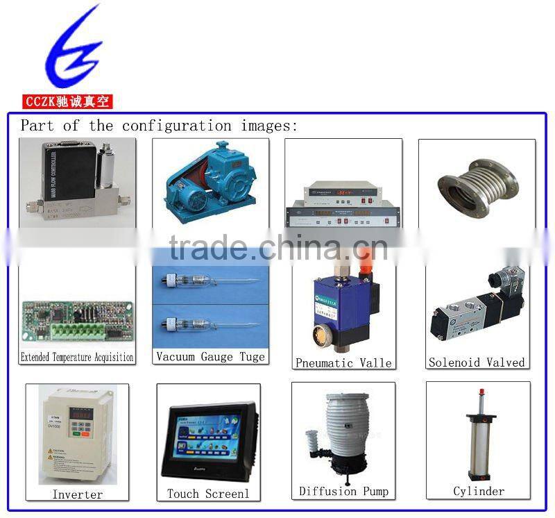 Plastic beads vacuum metalization machine
