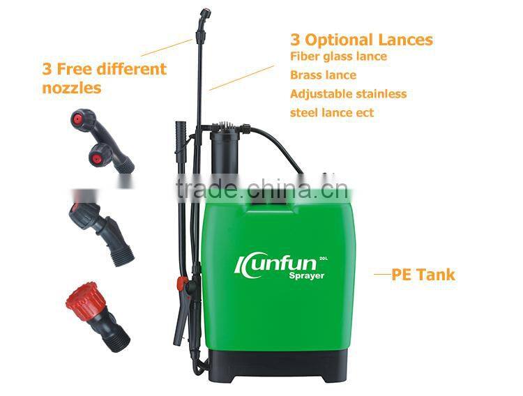 China factory supplier high quality Automatic farm hand back spray trolley garden engine agricultural power sprayers pump