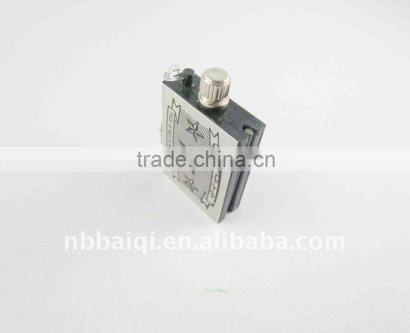 sell no.002 stainless steel million times match,with silk printing LOGO