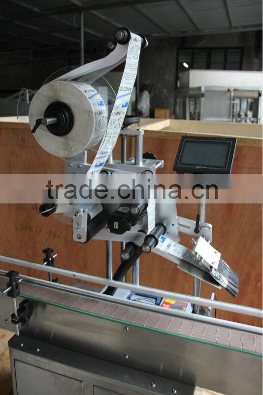 automatic soap box sticker plane labelling machine