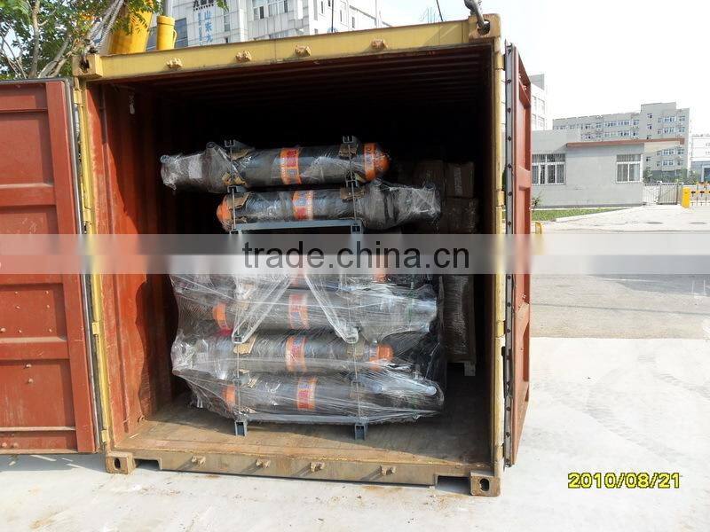 multistage hydraulic telecopic cylinder for agriculture tipper truck