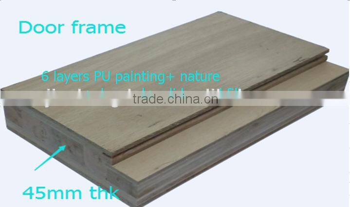 Entrance wood door used exterior french door for sale