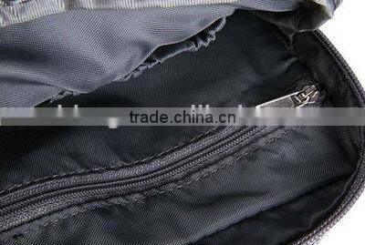 grey polyester waist bag
