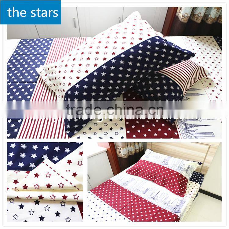 2015 wholesale Recyclabled Cotton Pillow Cover With Zipper