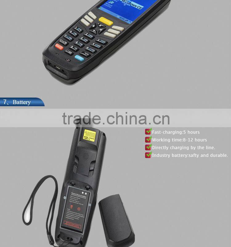OEM Unique Black Rugged Tablet WinCE Mobile Barcode Scanner