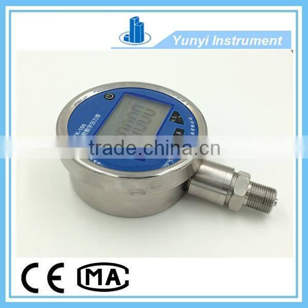 Good stability digital pressure gauge measuring instrument