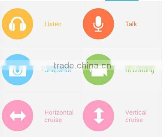 Plug Play two way audio external camera SD card Andriod ISO phone IP wifi intercom camera WPS wireless camera Mic & speaker