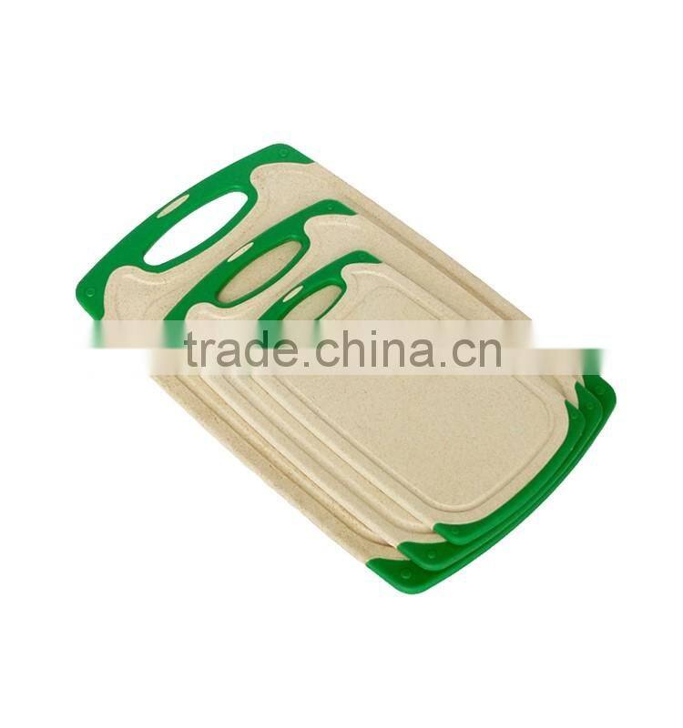 2016 new product rice husk mini chopping board set