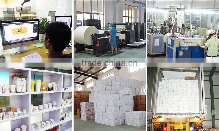 disposable pe coated paper cup, blank coffee white paper cup