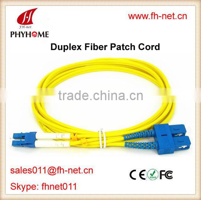 Duplex Fiber Patch Cord SM/MM SC-LC