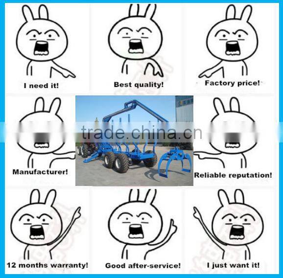 Sunco Machine timber wood grapple with Trailer ZM5004