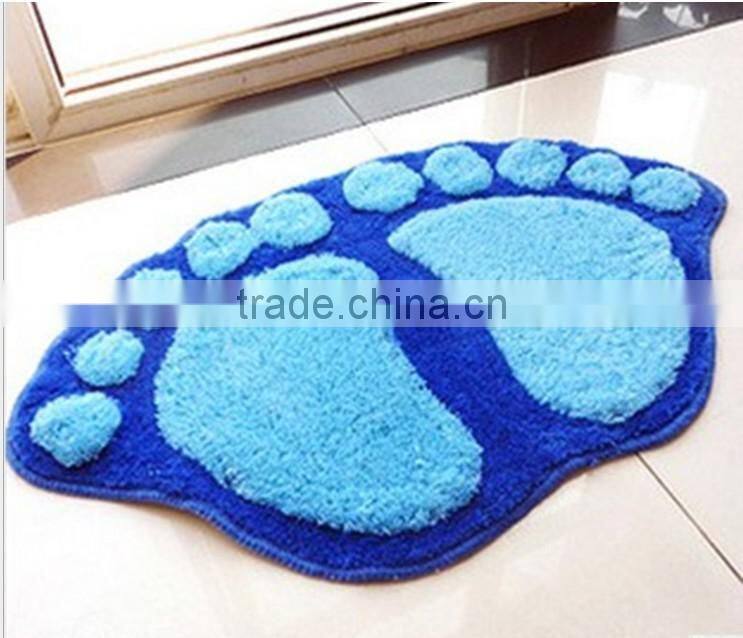 footprint 40x60 230g funny bath mat