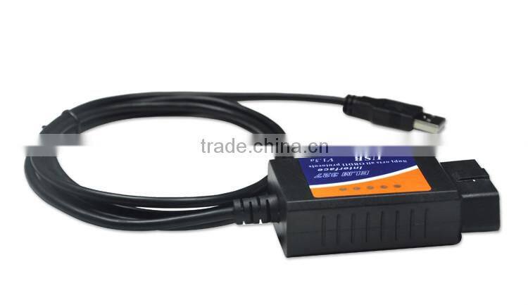 2015 New ELM 327 USB ELM327 OBD2 / OBDII V1.5 Auto Diagnostic Interface Scanner Code Reader FAST SHIPPING