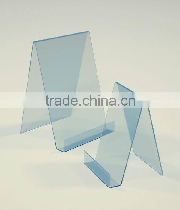 2014 Top quality cardboard brochure holder,cheque book holder wallet