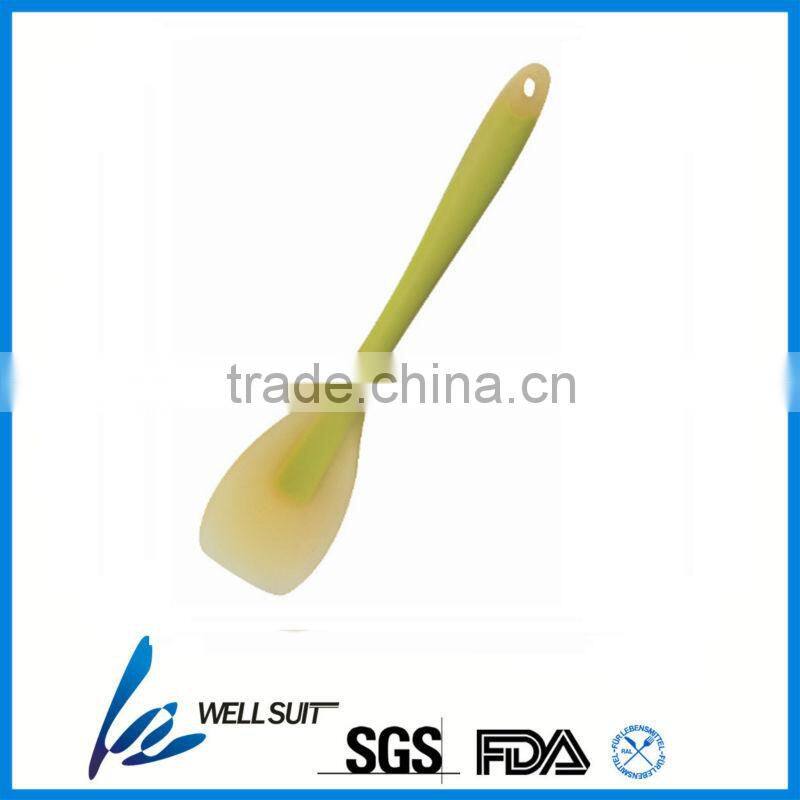 Good quality kitchenware silicone mixing spoon