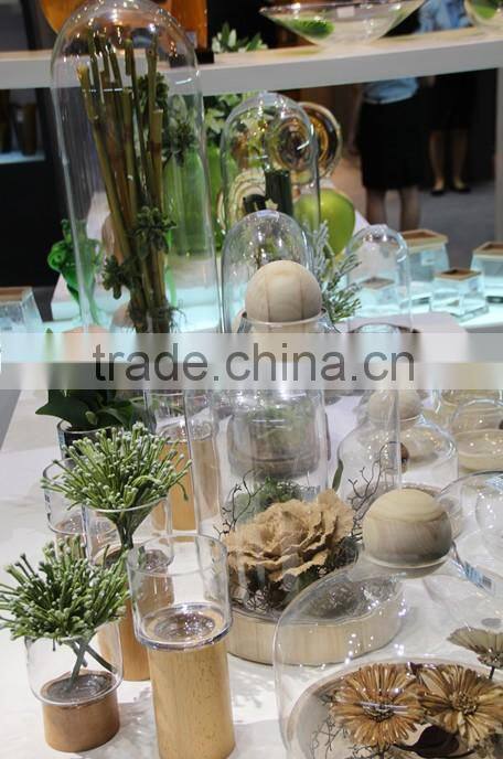 Handmade Crystal Clear Glass Dome