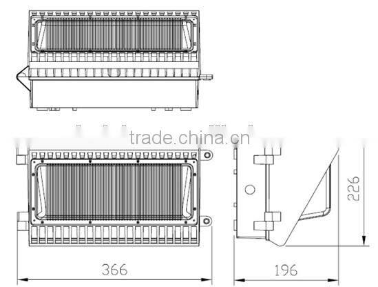Factory direct sales ETL Certified LED Wall Pack Housing