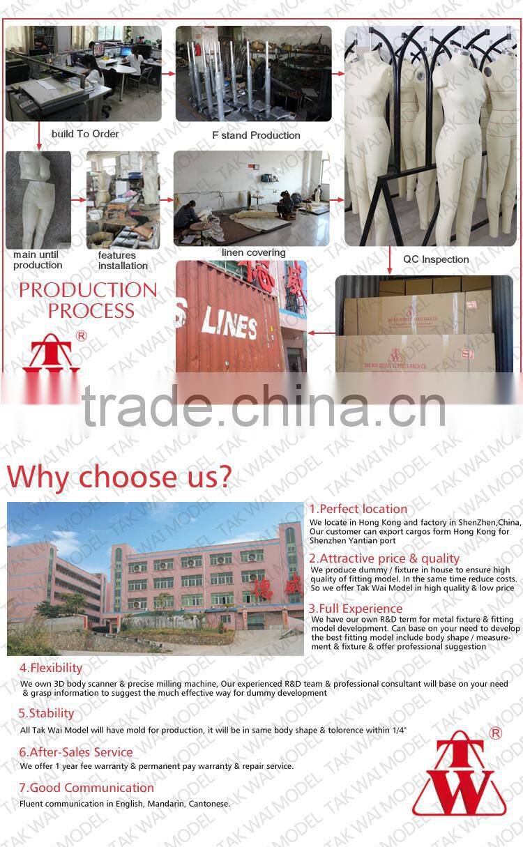 Lady USA size MISSY 6 upper body mannequin dress forms