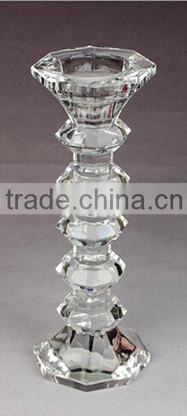 wholesale pillar crystal candle holder