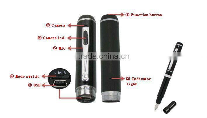 3102B-2 1080P full HD digital camera,mini digital camera with pen shape