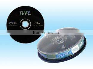4.7GB Blank DVD-R Virgin material