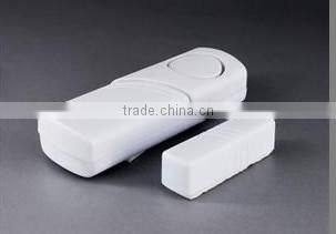 White Independent door sensor with 105Db