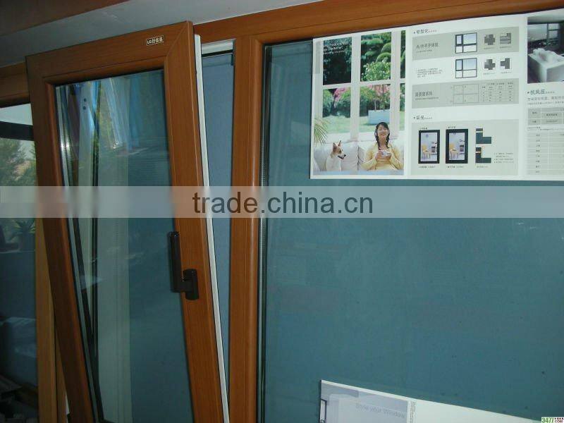 fashion designed pvc tilt and turn windows and doors