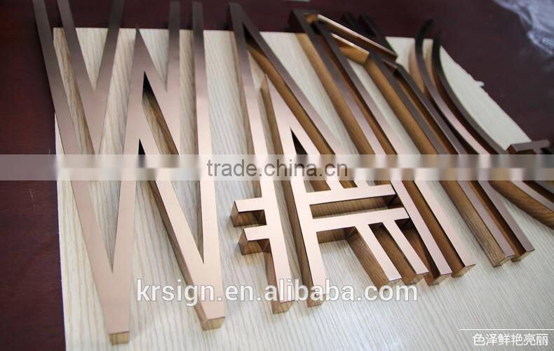 3d Sign Letters ,fluorescent sign letters