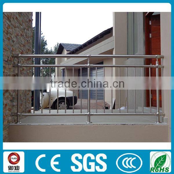 stainless steel glass balcony railing designs