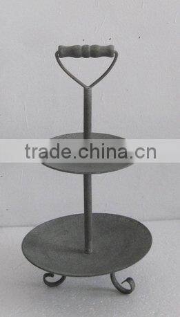 100548F- 2 Tiers Metal Holder