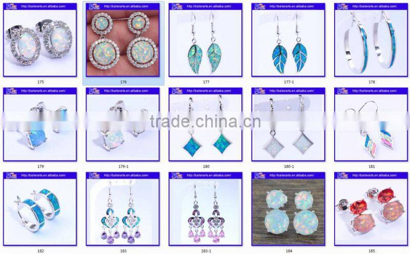 China Jewelry 925 Sterling Silver Freshwater Rice Shape Wedding Earrings Pearl