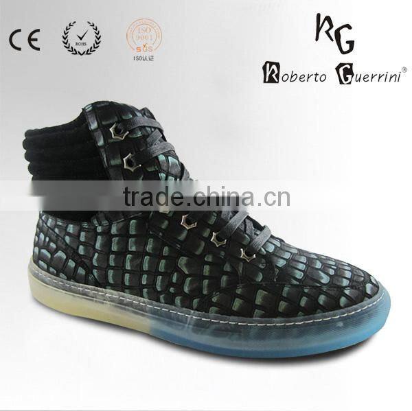 2015 fashion fish cale pattern sneaker